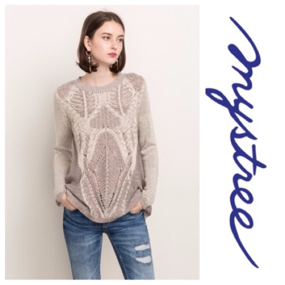 Reversed Textured Oversized Sweater - Picture 2 of 7